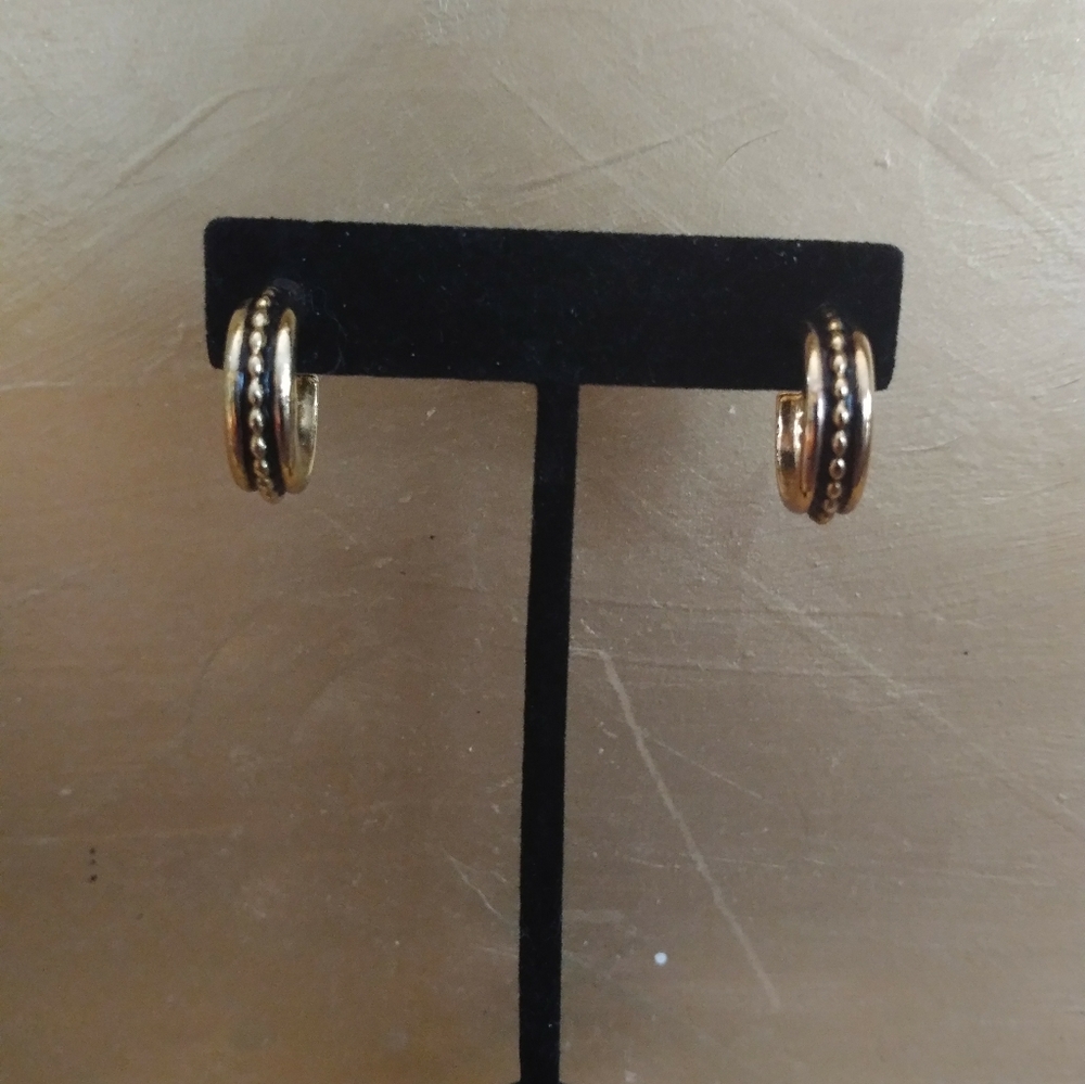 Gold tone Hoop Earrings